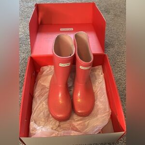 Hunter Original Girls Rain Boots Size 10